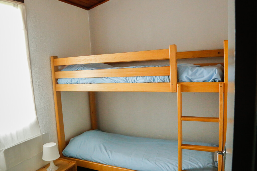 Chambre avec lit superposé Azur et Neige