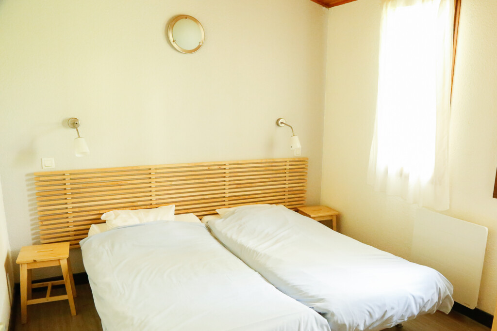 1 chambre deux lits simples