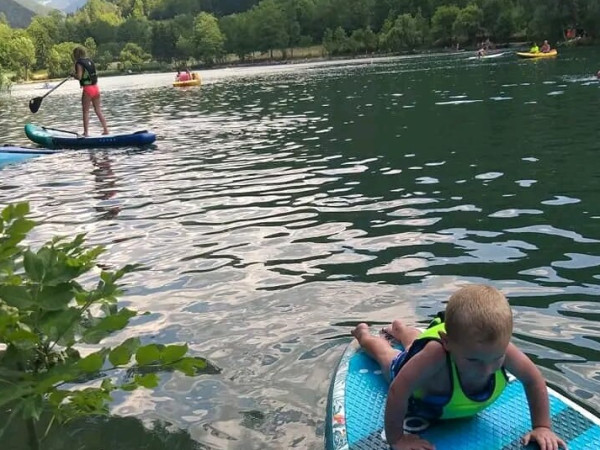 Activité lac paddle Azur et Neige vacances